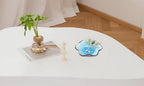 Ice Cracking Leaf Jewelry Dish, Decorative Ring Holder Small Trinket Tray Bowl, Gifts for Daughter Mom Friends, Lake Blue. - Image 7