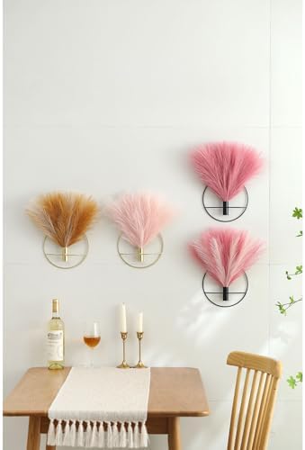 Pretty Jolly Boho Pampas Wall Decor Black Metal Wall-Mounted Art - Image 6