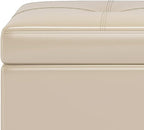 SIMPLIHOME Oregon Storage Ottoman Bench - Image 6