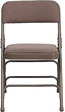 Flash Furniture 4 Pack HERCULES Series Curved Triple Braced & Double Hinged - Image 4