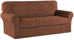 Turquoize Stretch Sofa Slipcover 2 Pieces Sofa Cover Couch Cover - Image 8