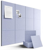 Fluxynara Felt Bulletin Board & Cork Board Alternative 48'' x 36'' - 12 Pack by FLUXYNARA