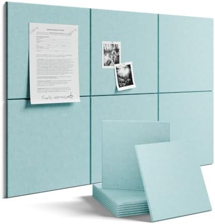 Fluxynara Felt Bulletin Board & Cork Board Alternative 48'' x 36'' - 12 Pack by FLUXYNARA