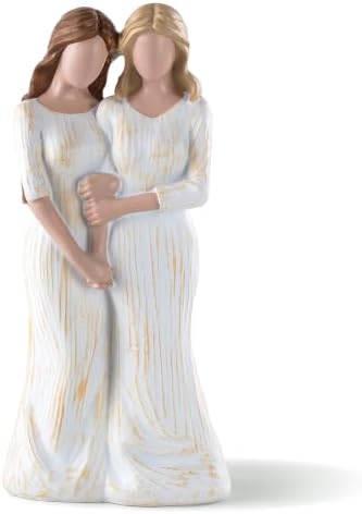 Storieme Sister Figurine Gifts from Sister: Hand-Painted Resin Keepsake by Storieme