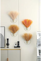 Pretty Jolly Boho Pampas Wall Decor Gold Metal Wall-Mounted Art - Image 5
