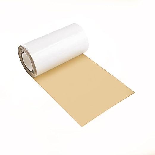 Leather Repair Patch Tape Kit Beige Tan 3 x 60 inch Self Adhesive Leather - Image 3