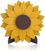 Sunflower Decor For Tables, Farmhouse Sunflower Standing Wooden Table Sign, Spring Summer Decor For Home Office Tables Kitchen Farmhouse, Ideal Gift For Friend Family Teacher - Image 6