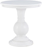 Pemberly Row Round Wood Accent Table, 26 in Height, MDF by PEMBERLYROW