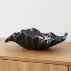 Black Large Decorative Bowl - 16” Fruit/Key/Purse Bowl for Home - Image 6