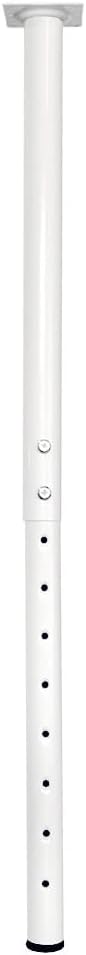QLLY Adjustable Metal Table Leg, 24-40 inch, Home Office DIY Desk Leg, by QLLY