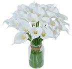 24 PCS 15" Calla Lily Artificial Flowers Bouquet Faux Flower by VICROL