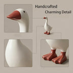 Desk Goose 7 inch Gifts for Women, Mini Desktop Goose Statue Decor for Living Room Bedroom Bookshelf and Office - Image 5
