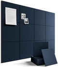 Fluxynara Felt Bulletin Board & Cork Board Alternative 48'' x 36'' - 12 Pack by FLUXYNARA