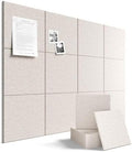 Fluxynara Felt Bulletin Board & Cork Board Alternative 48'' x 36'' - 12 Pack by FLUXYNARA