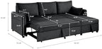 Queen Sleeper Sofa, Convertible Sofa Bed - Image 3