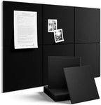 Fluxynara Felt Bulletin Board & Cork Board Alternative 36'' x 24'' - 6 Pack by FLUXYNARA
