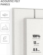 Fluxynara Felt Bulletin Board & Cork Board Alternative 36'' x 24'' - 6 Pack - Image 4