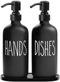 MOMEEMO Black Soap Dispenser Set by MOMEEMO