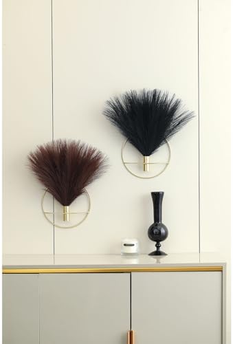 Pretty Jolly Boho Pampas Wall Decor Black Metal Wall-Mounted Art - Image 5