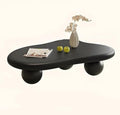 Vintage Cream Coffee Table by Unknown