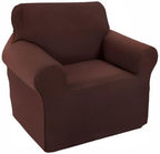 U-NICE HOME Stretch Recliner Chair Cover Armchair Slipcover, Chocolate | - Image 8