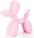 4 Inch Matte Pink Balloon Dog Sculpture by AMOIENSIS