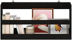Furinno HERMITE Floating Nursery Book Shelves for Wall, Espresso - Image 4