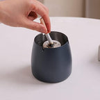 Ashtray with Lid for Cigarette, Stainless Steel Smokeless Odorless Windproof Ashtrays for Home Office Tabletop Outside Patio Outdoor Balcony(3.54''x2.8''x3.38'') - Image 6