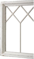 Sintosin Rustic Window Frame Wall Decor 19 X 39 Inches, Distressed White - Image 6