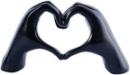 Heart Hands Sculpture Small Shelf Decor Items Resin Love Hand Statue Cute Aesthetic Heart Decor for Living Room TV Stand Bedroom Console Table Centerpieces Elegant Gift by Unknown