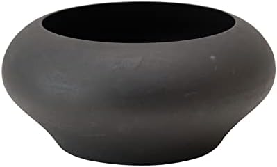 Bloomingville Minimalist Round Mango Wood Bowl, Black - Image 3