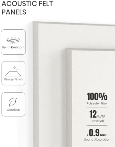 Fluxynara Felt Bulletin Board & Cork Board Alternative 36'' x 24'' - 6 Pack - Image 5