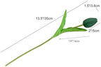 Mandy's 20pcs Artificial Dark Green Tulips - Image 2