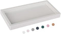 Bathroom Vanity Tray Dish Soap Holder Sink Organizer, Greyish White by Heagoale