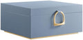 SONGMICS 2-Layer Jewelry Box with Handle, Removable Tray, Floating Effect by SONGMICSbySONGMICSHOME