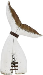 Rustic Wood Whale Tail Decor Nautical Tabletop Decor Beach Coastal Themed by wovorins