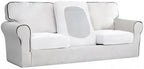 Easy-Going Stretch 3 Pieces Couch Cushion Cover - Image 8