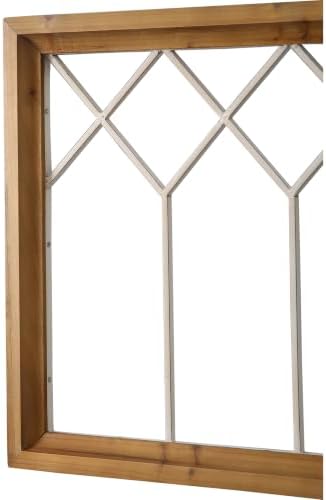 Sintosin Boho Window Pane Wall Decor 19 X 39 Inches, Wood - Image 6