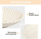Beige Small Bowl Decor for Home, Purse and Key Bowls for Entryway Table - Image 3