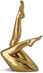 Gold Room Decor, Resin Legs Sculpture for Shelf, Desk, Bookcase by ZHAOXIANG