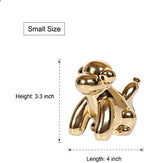 Gold Home Décor Balloon Figurine Accent (Monkey) - Image 4