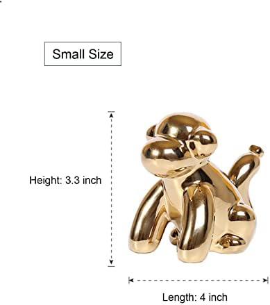 Gold Home Décor Balloon Figurine Accent (Monkey) - Image 4