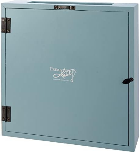 Primitives by Kathy Seashell Holder - Coastal Decor, Glass Display, Treasure Chest, Room and Bedroom Decor - Image 3