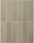 Smart Tiles Peel and Stick backsplash, Stacked Taupe Beige, 11.43"x9" by SmartTiles-OriginalPeelandStickBacksplashTiles