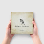 Inspirational Bible Verse Look at The Birds Wooden Box Sign Matthew 6:26 Scripture Desk Decor Rustic Scripture Wood Block Plaque Box Sign for Home Bedroom Office Shelf Table Decoration - Image 4