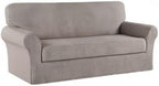 Turquoize Stretch Sofa Slipcover 2 Pieces Sofa Cover Couch Cover - Image 8