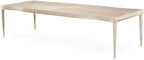 MICHAEL AMINI Malibu Crest 9-Piece Engineered Wood Dining Set in Blush - Image 4