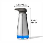 OXO Good Grips Stainless Steel Countertop Soap Dispenser - Image 6