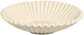 Brown Decorative Bowls for Home - Stylish Flat Purse Bowls - Round Foyer Key Bowl - Handmade Resin Scalloped Ruffle Bowl for Display Centerpiece by OGANGART