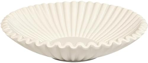 Beige Small Bowl Decor for Home, Purse and Key Bowls for Entryway Table by OGANGART